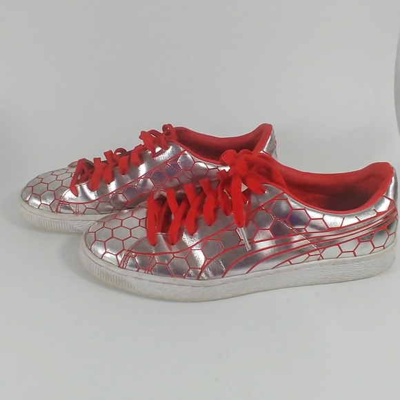 Puma Shoes - PUMA Metallic Honeycomb Sneakers
